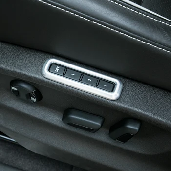 Golf 7 MK7 GTI GTI R-Line 2018 ABS műanyag autósüléshez Memória beállítása Kapcsolófedél burkolat tartozékok autó stílus