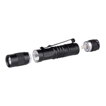 6X zseblámpa toll zseblámpa szuper kicsi mini AAA XPE-R3 LED lámpaöv klip könnyű zseblámpa tokkal