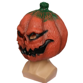Tök maszk Halloween ajándékok ijesztő dekorációk felnőtteknek Hátborzongató jelmezek Férfiak kísérteties horror fejmaszkok