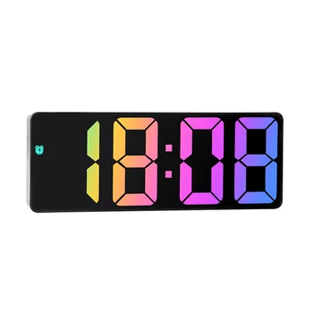  kompakt digitális ébresztőóra nagy kijelző akkumulátor tartalék minimalista óra tizenéveseknek Gyerekek Gyermekek Felnőttek