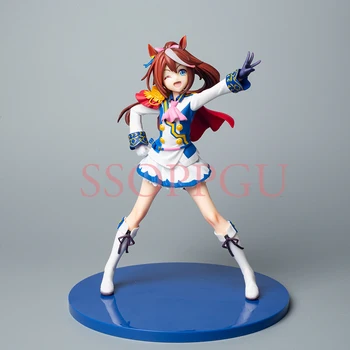 Anime Uma Musume: Pretty Derby Daiwa Scarlet figura Toukai Teiou Kitasan Fekete PVC figura Modell játékok baba Gyűjthető gyerek ajándékok