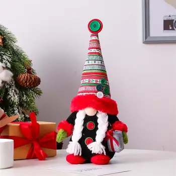 Arctalan baba baba Goblin 3d baba díszek Zöld és piros sorozat Karácsonyi ajándék Háztartási termékek Nyomtatott baba díszek Rudolf
