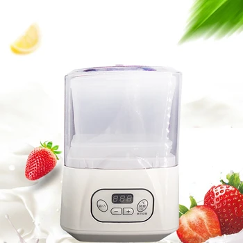 1L elektromos joghurtkészítő automata állandó hőmérsékletű joghurtgép DIY joghurt rizsbor natto készítő