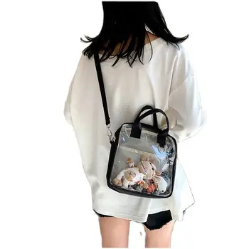 Japán Kawaii Itabag - nők PVC átlátszó táska Új nyári crossbody táskák Tote pénztárcák és kézitáskák váll Ita táska Bolsa Mujer