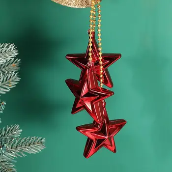 Karácsonyfa dekoráció Otthoni karácsonyi parti Piros és arany harang medál esküvői dísz Gyerek ajándék karácsonyi dekoráció dísz