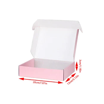 5DB Szállítási dobozok Karton hullámkarton Karton Karton Mailer dobozok csomagolásához Kézműves ajándékok Termékek kisvállalkozások számára Esküvői parti