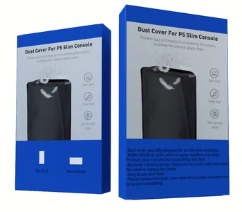 Új tartozékok PS5 vékony konzolhoz Porvédő szűrő Oxford vízálló kendő borító