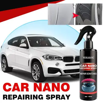  autó nano javító spray nano kerámia bevonat autó autó számára csökkenti az időjárást és a szennyeződést Automatikus részletezés üvegkabát autó polírozás