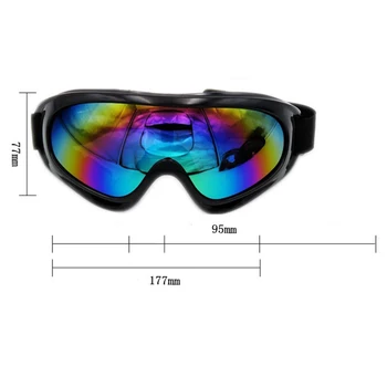 Motorkerékpár Unisex szemüveg vintage ködgátló bőrszemüveg bármilyen időjárási körülményhez