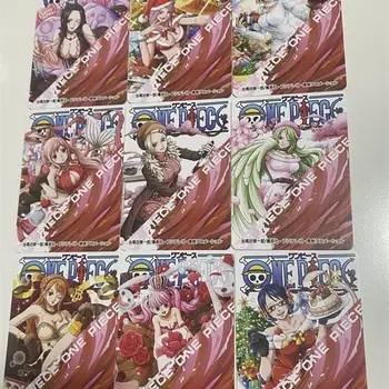 One Piece Nami Boa-Hancock Shirahoshi Perona Házi kártyák Karácsonyi anime karakterek Új játékgyűjtemények Születésnapi ajándékok