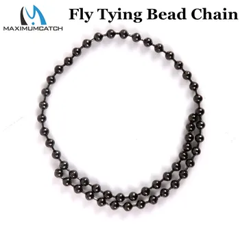 Maximumcatch 3.2/4.1mm Fly Bonding Bead Chain Length 31cm Kötő gyöngyszemek Metal Fly Fishing anyag