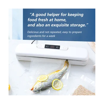  Élelmiszer-vákuumtömítő gép Automatikus háztartási vákuumtömítő csomagológép élelmiszerekhez EU dugó