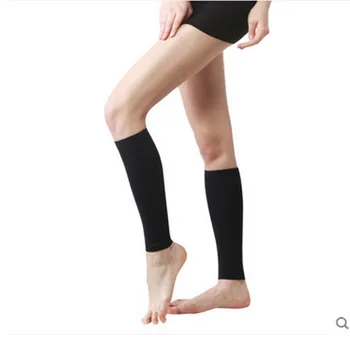 1Pár visszér fáradtság enyhítő lábmelegítő kompressziós borjúujj zokni hosszú harisnya rugalmas lábtartó lábszár síni 2022