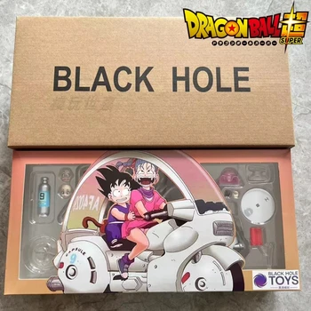 raktáron Black Hole Dragon Ball Shf Hoipoi kapszula No.9 Bulma motorkerékpárja Bulma Goku anime akciófigurák gyűjteménye Modell játékok