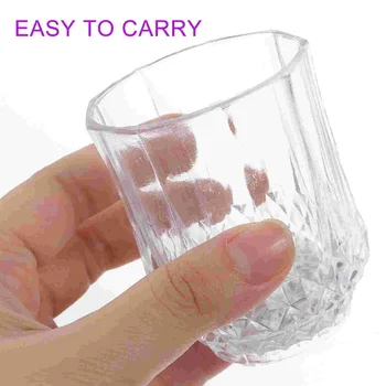 2 db LED szemüveg Party Világító Kupa LED izzó poharak Whisky bögrék