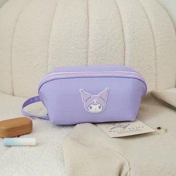 Aranyos MINISO Anime Hello Kitty fehérnemű tároló táska My Melody Cinnamoroll Pochacco rajzfilm többrétegű melltartó táska utazási kézitáska
