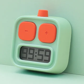 Konyhai időzítő Aranyos robot Visszaszámlálás Időzített ébresztőóra Gyerekek Tanulmányi időzítő Kreatív szakács Sütési kiegészítők Modulok Otthoni ajándékok Új
