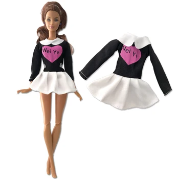 NK One Pcs baba ruhák ruha divatszoknya parti ruha Barbie baba lánynak Legjobb ajándék