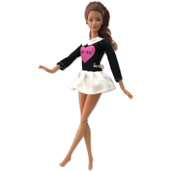 NK One Pcs baba ruhák ruha divatszoknya parti ruha Barbie baba lánynak Legjobb ajándék