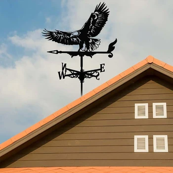 Fém széllapát európai stílusú vastető dekoráció tető szerelés kültéri széllapát udvar farm pajta dekoráció