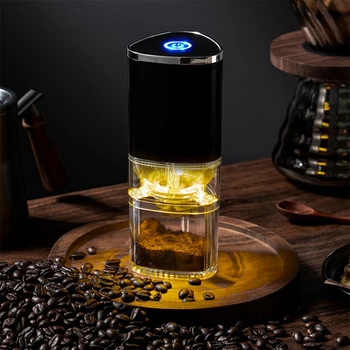 Automatikus kúpos sorja elektromos kávédaráló Kávébabdaráló állítható sorjával