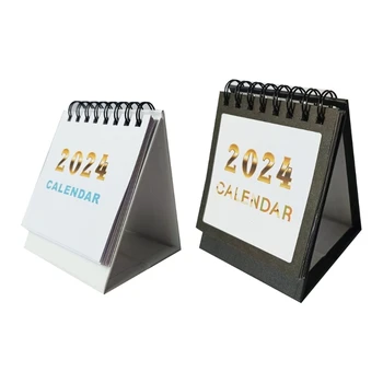 2024 Mini asztali naptár időgazdálkodáshoz 2023. júliustól 2024. decemberig Naptárak N0HC