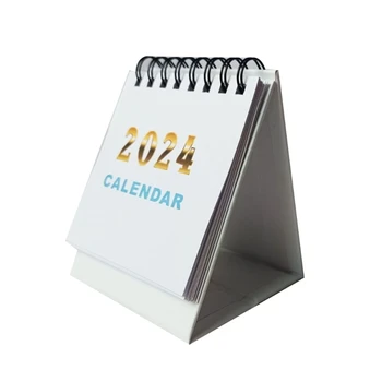 2024 Mini asztali naptár időgazdálkodáshoz 2023. júliustól 2024. decemberig Naptárak N0HC