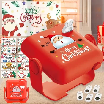 Karácsonyi téma Hangulat Projektor Mikulás karácsonyfa játékok Ajándékok gyerekeknek DIY házibuli dekoráció