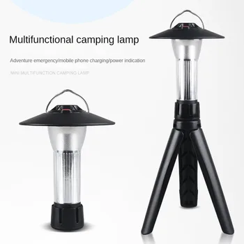 2023 Új kültéri világítótorony Kemping fény LED világítás Lantem kemping fény Mini hordozható USB töltő zseblámpa Kemping lámpák