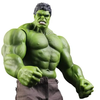 28/42cm Marvel Hulk Akciófigurák Anime karakterek Asztali díszek Nagy Hulk baba Model Boy Collection játékok Születésnapi ajándék