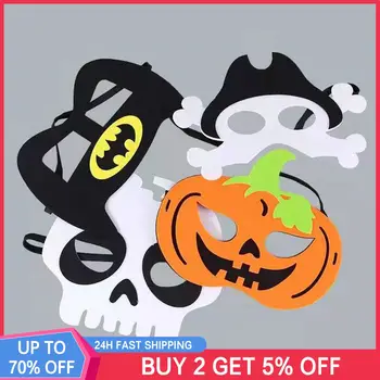 Szerepjátékos maszkok Tökmaszk bőrbarát szimulációja Halloween öltözz fel szemmaszk Party szemmaszk viseljen ellenállás rajzfilmet