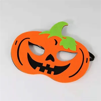 Szerepjátékos maszkok Tökmaszk bőrbarát szimulációja Halloween öltözz fel szemmaszk Party szemmaszk viseljen ellenállás rajzfilmet