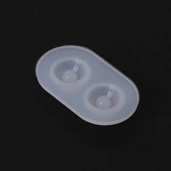  babaszemekhez epoxigyanta forma 8-size baba szem tükör szilikon forma DIY H9ED