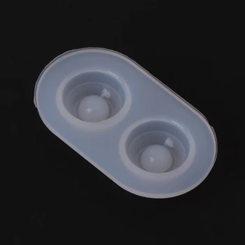  babaszemekhez epoxigyanta forma 8-size baba szem tükör szilikon forma DIY H9ED