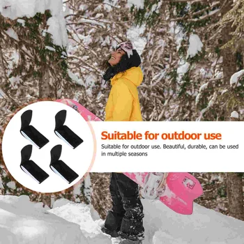 4 db snowboard hevederek öv Szerelvények Sí kiegészítő Sokoldalú rögzítőszalag Nylon síöv