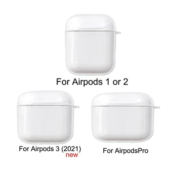  Fülhallgató tok testreszabása Apple AirPods Pro készülékhez 2 testreszabott fedél Airpods 1 2 3 fotó Bluetooth puha TPU átlátszó töltődoboz