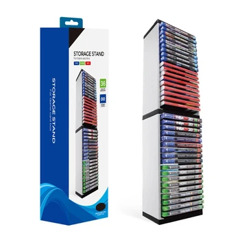Host lemez Kétrétegű tárolódoboz-tartó PS4-hez Univerzális játéklemez-tartó Függőleges állvány tartozékok