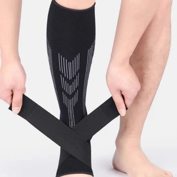 Kompressziós zokni Sportos férfiak Nők Lélegző szoptatós zokni Fit Futás Kültéri túrarepülés Athelete számára