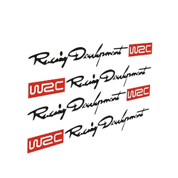 4Pcs autós fogantyú matricák WRC Rally Racing Stripe Car matricák Vinyl Peugeot 206 207 208 307 308 407 508 2008