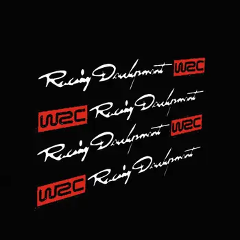 4Pcs autós fogantyú matricák WRC Rally Racing Stripe Car matricák Vinyl Peugeot 206 207 208 307 308 407 508 2008