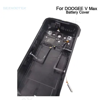 Új eredeti DOOGEE V Max hátlapfedél akkumulátorfedél vevővel Ujjlenyomat oldali tápkábel a DOOGEE V Max telefonhoz