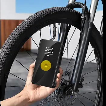  elektromos kerékpár gumiabroncs szivattyú 150 PSI kerékpár felfújó digitális kijelző férfi alapvető légfelfújó autó rv kerékpár légpárnához