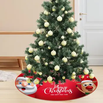 35 hüvelykes karácsonyfa szőnyeg szoknya plüss szövet karácsonyi díszek kellékek karácsonyfák alaptakaró szőnyeg ünnepi dekorációhoz