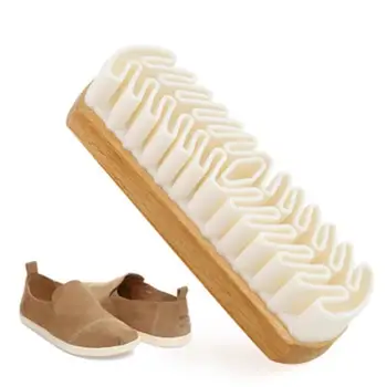 velúr tisztítókefe Cipőkefe cipőtisztító velúr Nubuk anyagához Cipők/csizmák/táskák súrolótisztító radír és frissítő