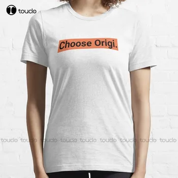 Válassza az életet Válassza az Origi Trending Divock póló fehér ingek nőknek Póló pólók Digitális nyomtatás Lélegző pamut retro