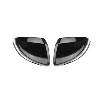RHD visszapillantó tükörburkolat Mercedes-Benz C W205 E W213 GLC X253 2016-2023 oldalsó tükrök sapkák fényes fekete