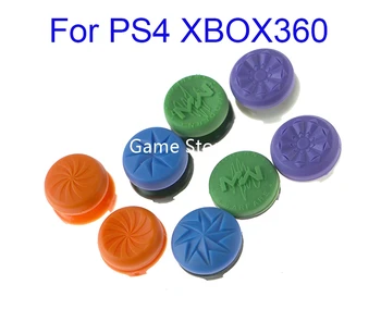 60pár=120db PS4 játékvezérlőhöz analóg gombhosszabbítók szilikongumi joystick hosszabbító sapkák csomaggal