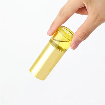 1db 20ML adagolós palack Utazási méretű üveg Tároló edény Üres illóolaj injekciós üveg Üres üvegminták Hordozható parfümös üveg