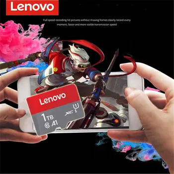 Lenovo Micro TF SD kártya 1 TB SD / TF Flash memóriakártya 512GB Mini SD kártya 256GB SD memóriakártya 128GB 64GB telefonokhoz Drones kamera