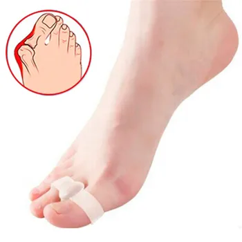 2PCS/pár lábfájdalomcsillapító gélpárna Hallux Valgus Pro lábujj-elválasztók igazítása szilikon talpbetétek Bunion kiváló minőségű